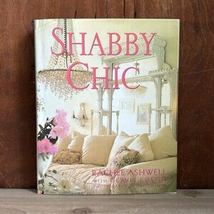 Cream and Pink Coffee Table Book Accents